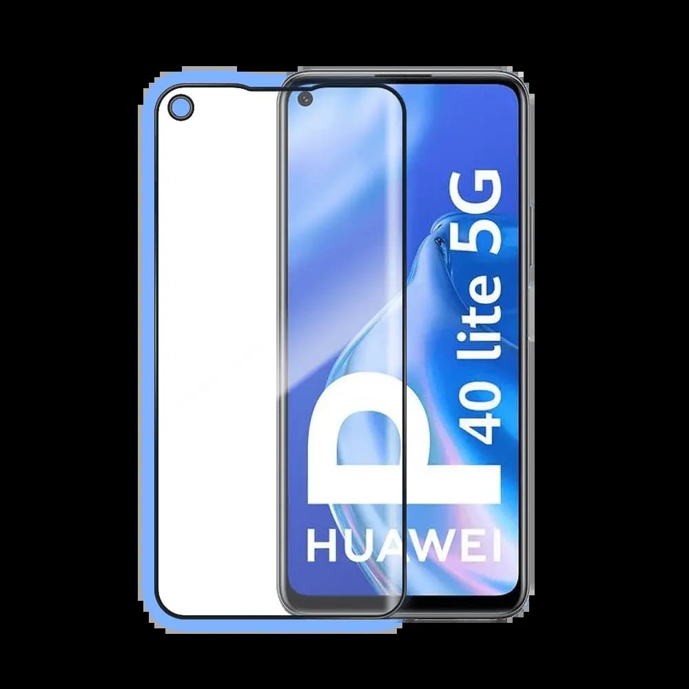 Verre trempé intégral 5D 9H – protection écran Huawei P40 Lite 5G – PROTECT Noir