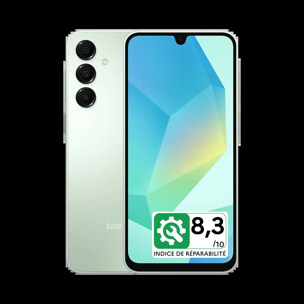 Smartphone Samsung Galaxy A16 128Go Vert d'Eau - Neuf