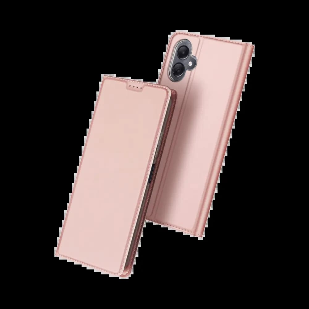 Housse folio Samsung Galaxy A06 porte-carte – Dux Ducis Skin Pro Rose