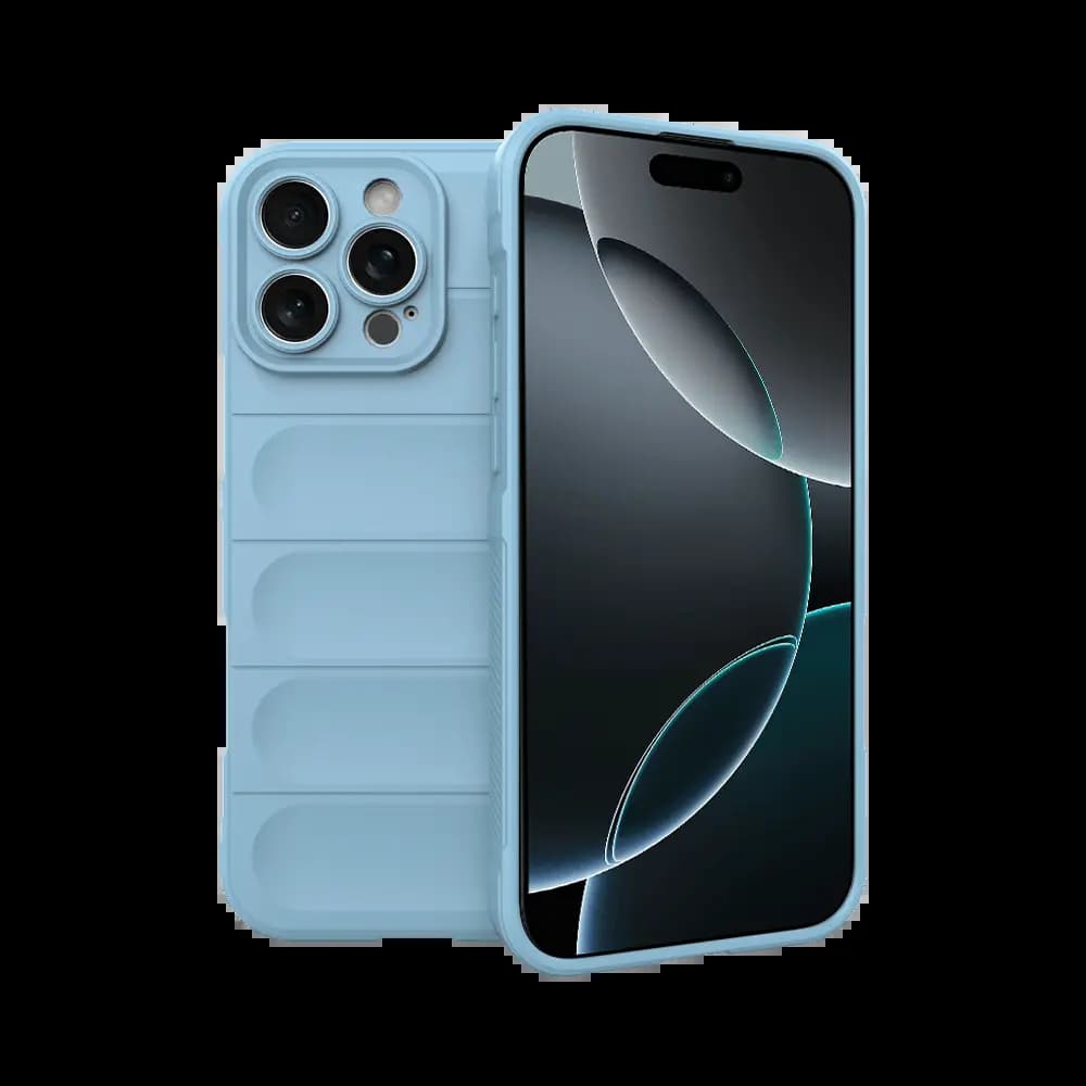 Coque de protection antichoc renforcée – Apple iPhone 16 Pro Max – PROTECT IX008 Bleu Clair