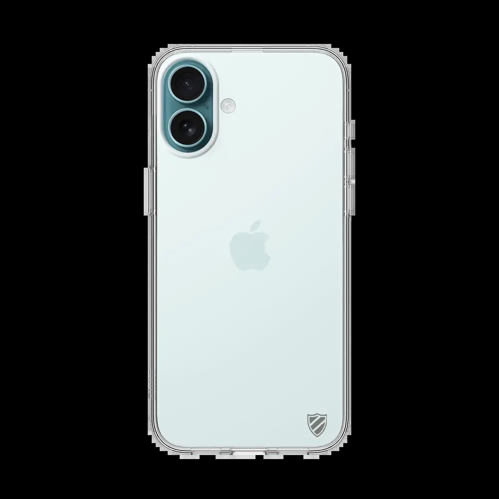 Coque Silicone PROTECT pour Apple iPhone 16 Plus Transparent