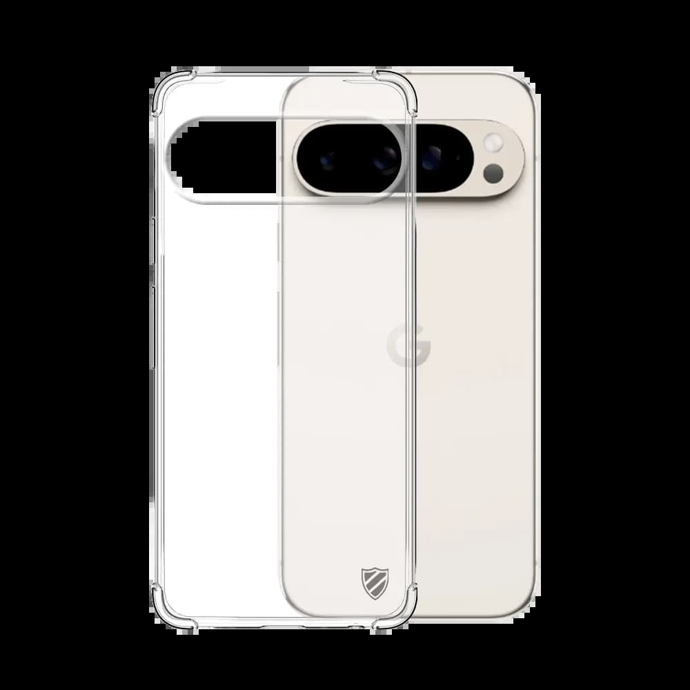 Coque antichoc renforcée silicone Google Pixel 9 Pro PROTECT - Transparent
