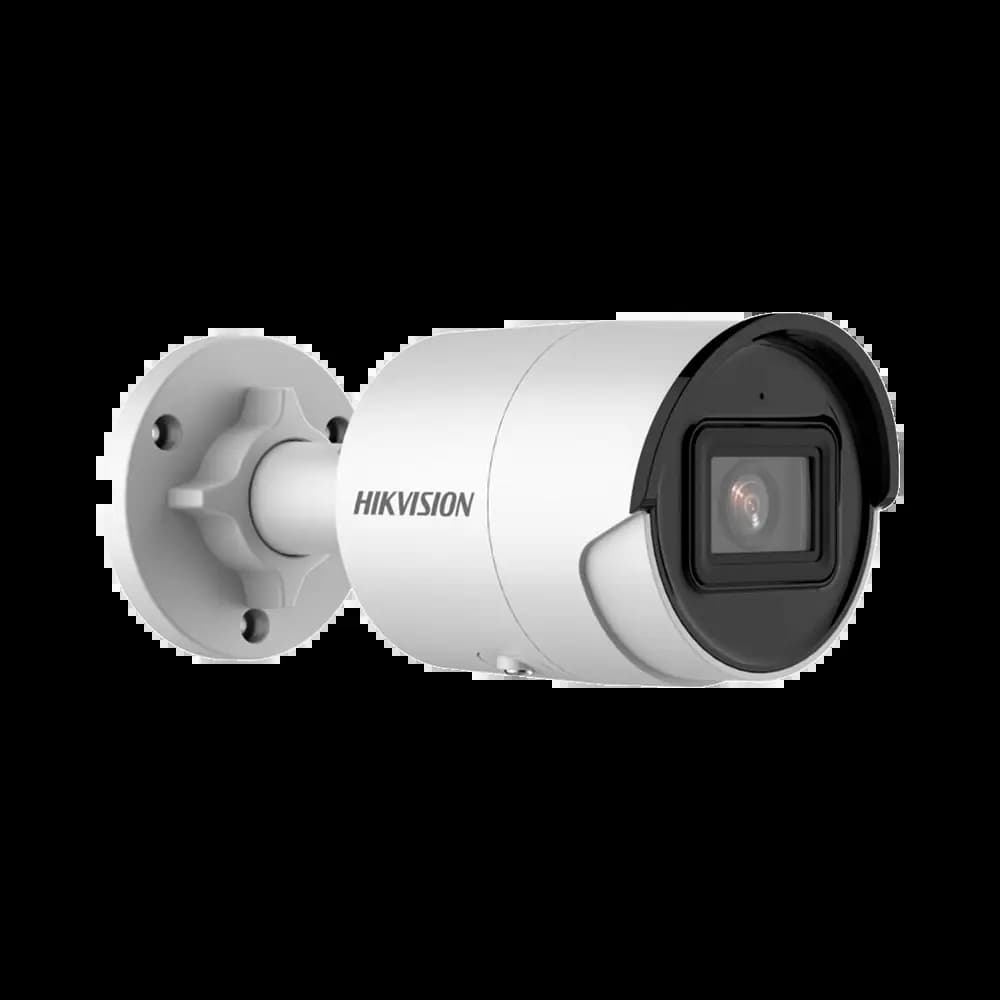 Caméra de Surveillance avec IA Hikvision (4mm) Mini Bullet 4MP IR & AcuSense Blanc