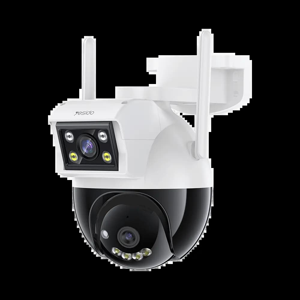 Caméra de Surveillance Yesido Dual Camera 2x 2MP Blanc