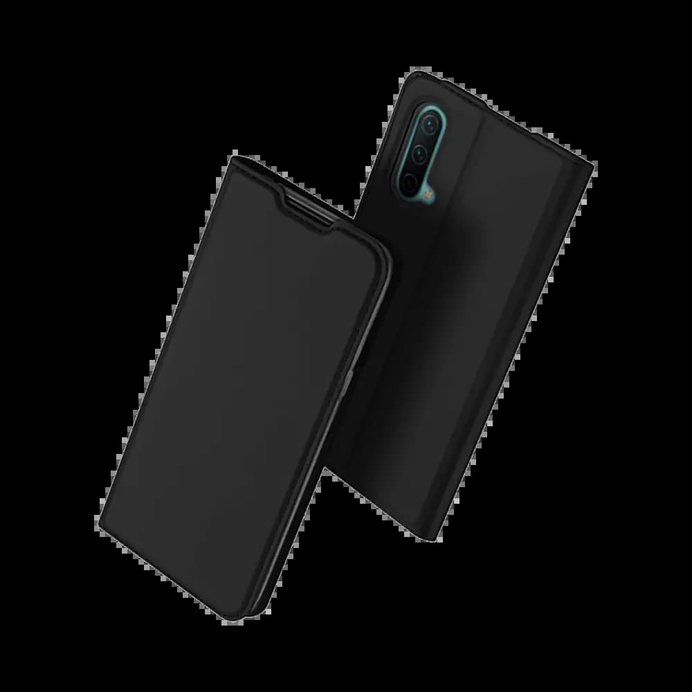 Housse folio OnePlus Nord CE 5G porte-carte – Dux Ducis Skin Pro Noir