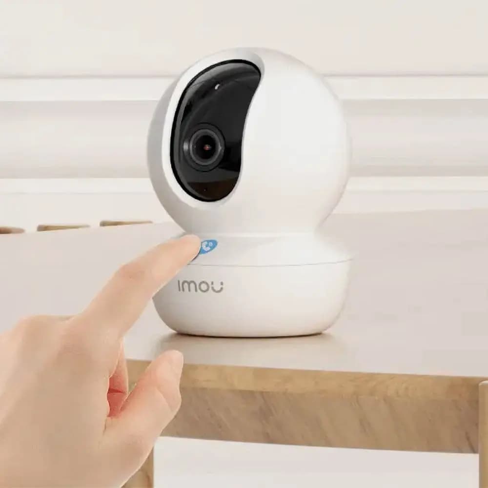Caméra de surveillance intérieure Wi-Fi 3MP Ranger RC IMOU — vision 360° et bouton d'appel intégré