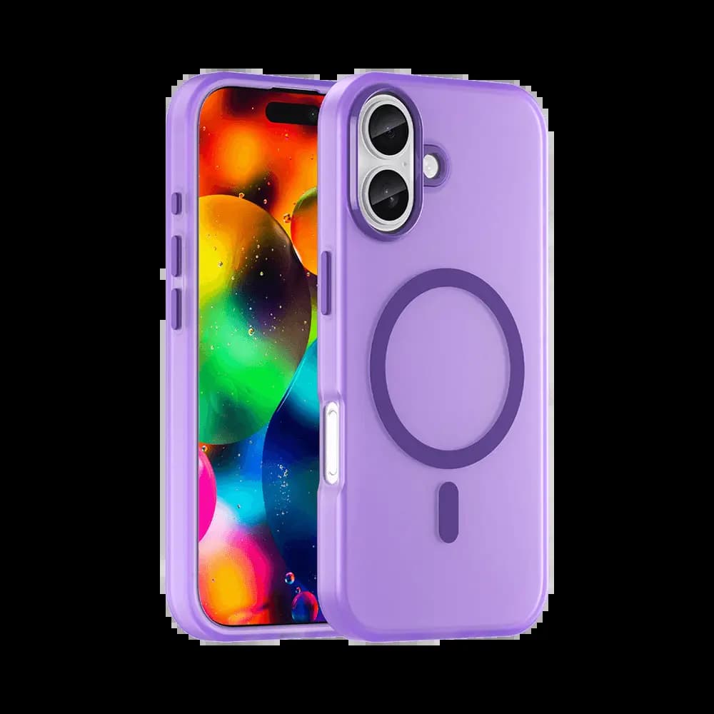 Coque de Protection MF-006 MagSafe PROTECT pour Apple iPhone 17 Violet Foncé