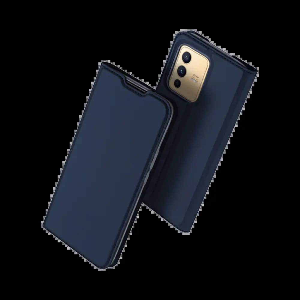 Housse folio Vivo V23 5G porte-carte – Dux Ducis Skin Pro Bleu