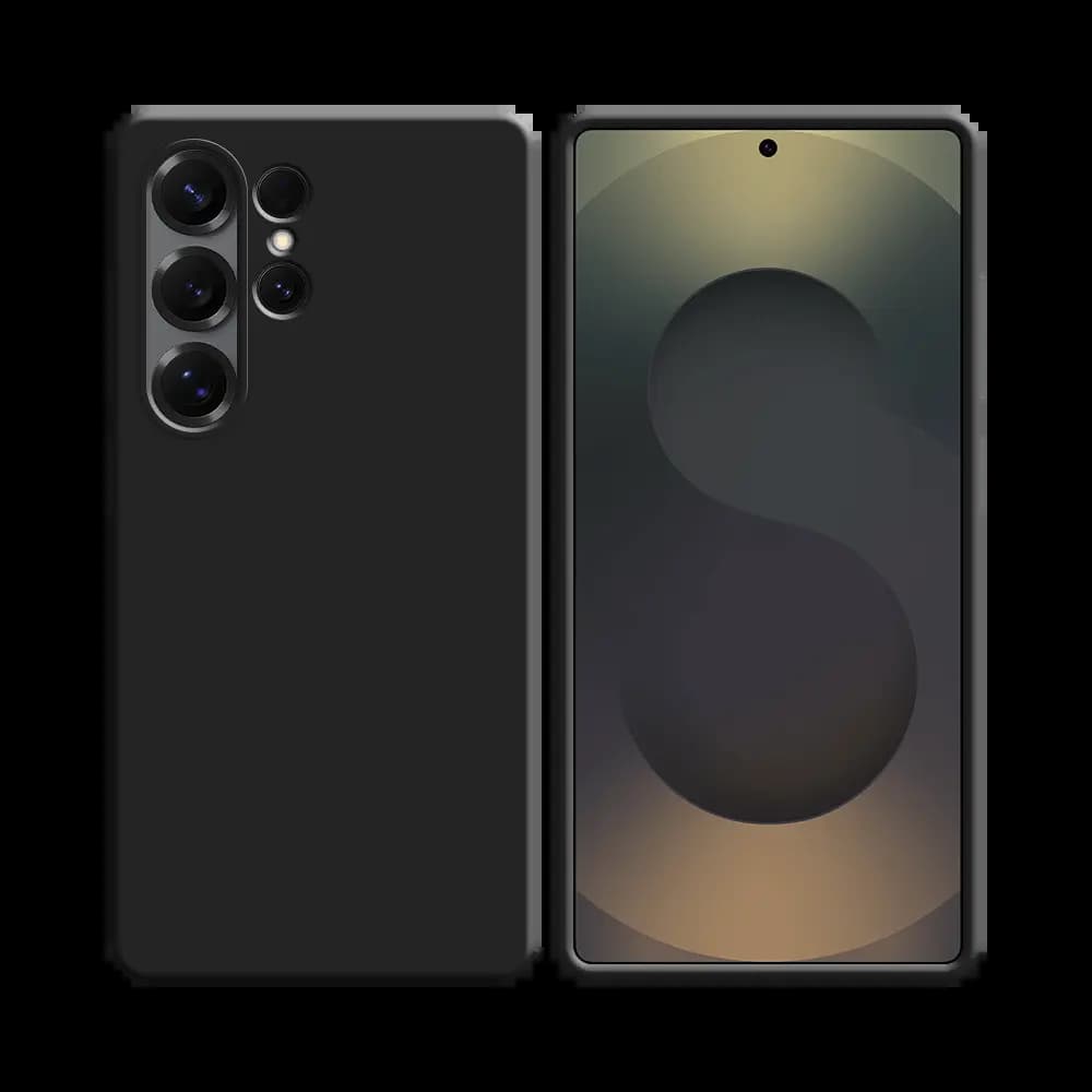 Coque silicone Samsung Galaxy S25 Ultra - Noir