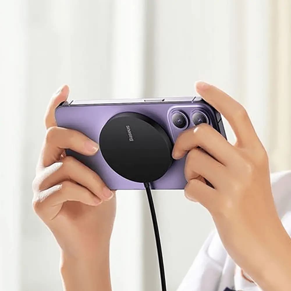 Chargeur sans fil magnétique 15W Baseus BS-W529 Noir