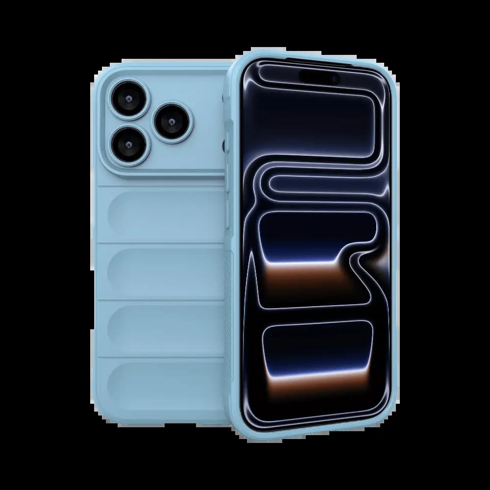 Coque de protection iPhone 17 Pro Max antichoc renforcée – PROTECT IX008 Bleu Clair