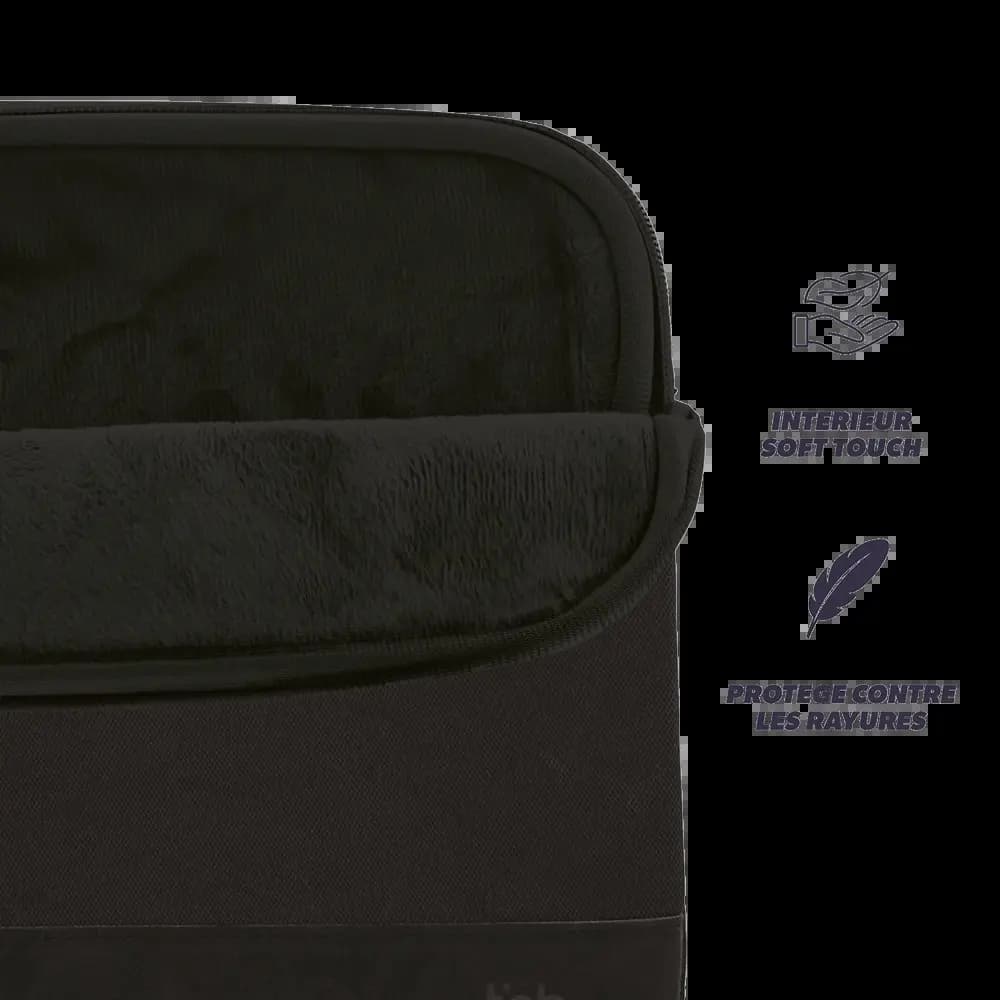 Housse de Protection pour PC Portable T'nb SLCOLOR14BK 13/14" Noir