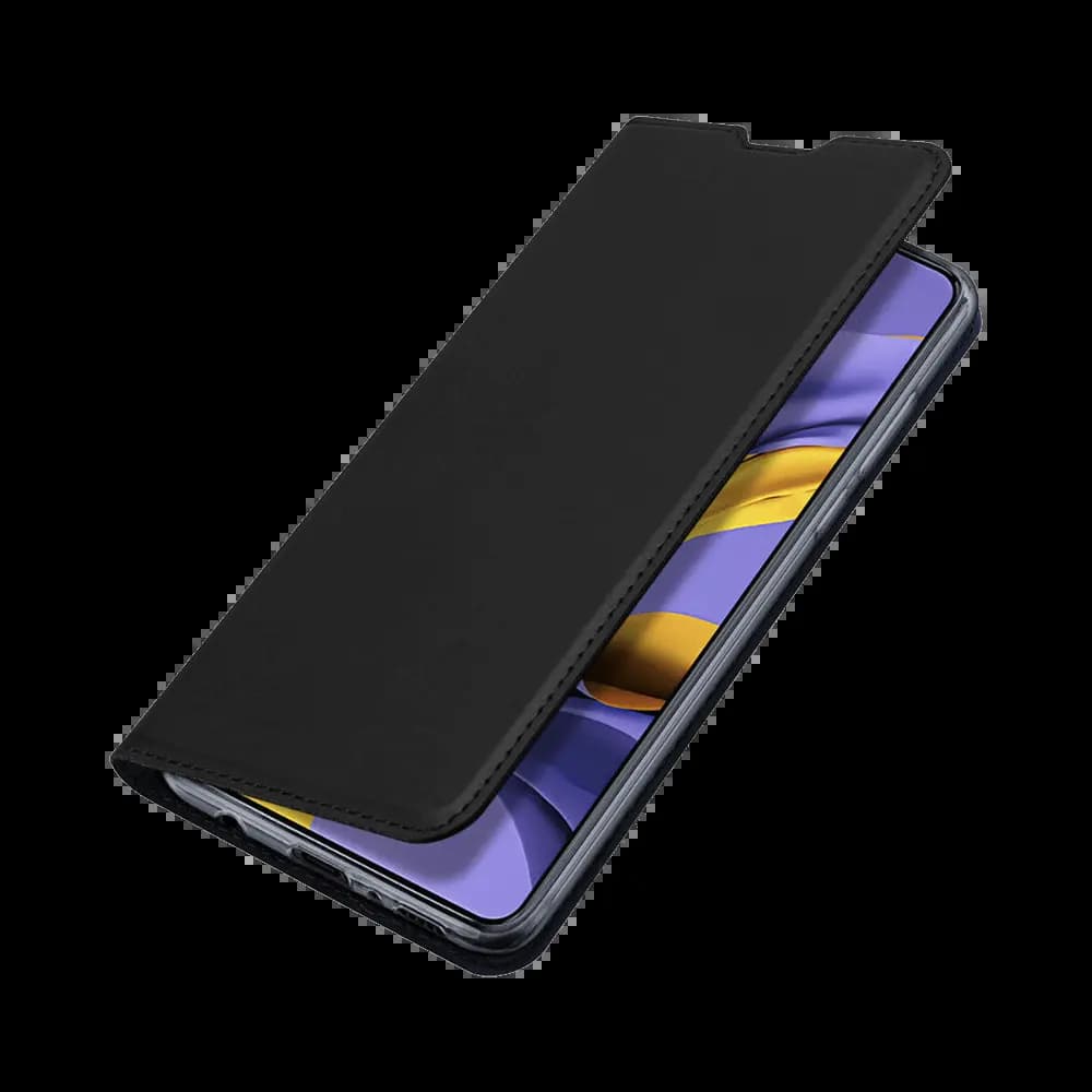 Housse folio Samsung Galaxy A51 porte-carte – Dux Ducis Skin Pro Noir