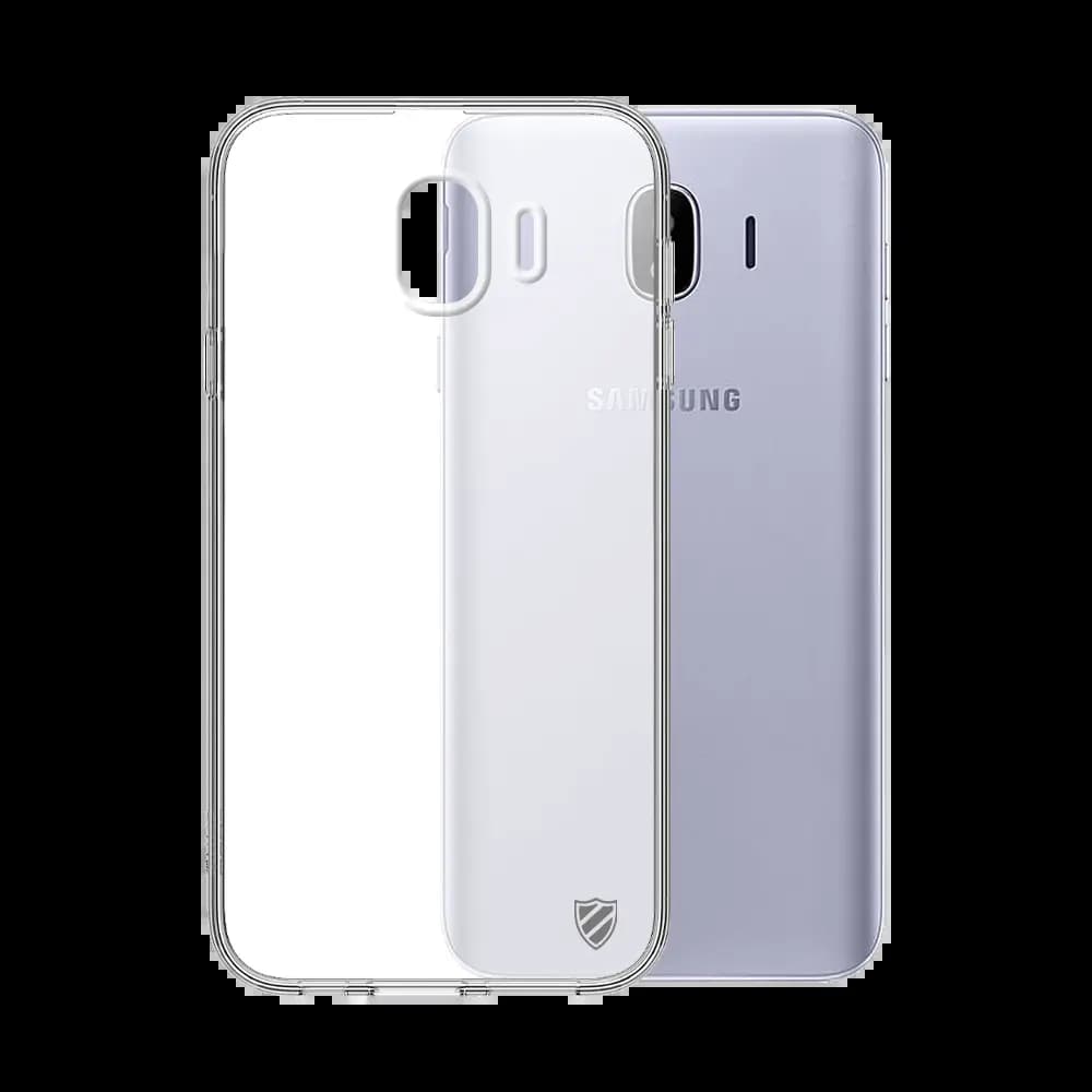 Coque Silicone PROTECT pour Samsung Galaxy J4 2018 J400 Transparent