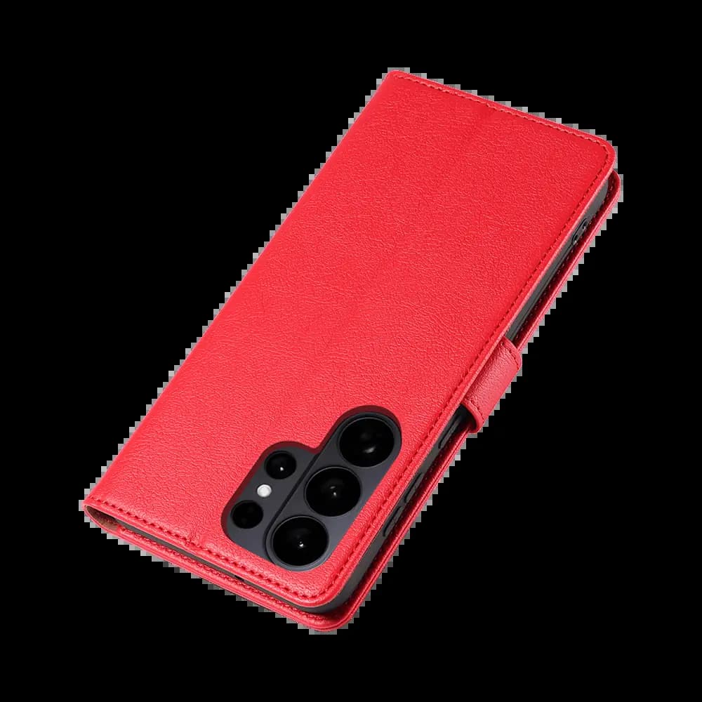Housse folio anti-RFID Samsung Galaxy S26+ – PROTECT IP011 Rouge