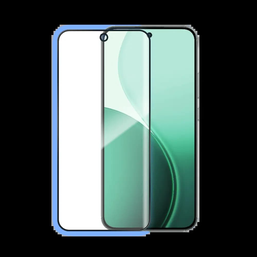 Verre trempé intégral 5D 9H – protection écran OPPO Reno14 F 5G – PROTECT Noir