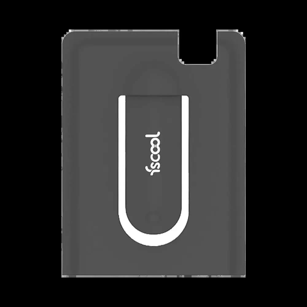 Porte-Cartes Silicone fscool M3 (Adhésif) Noir