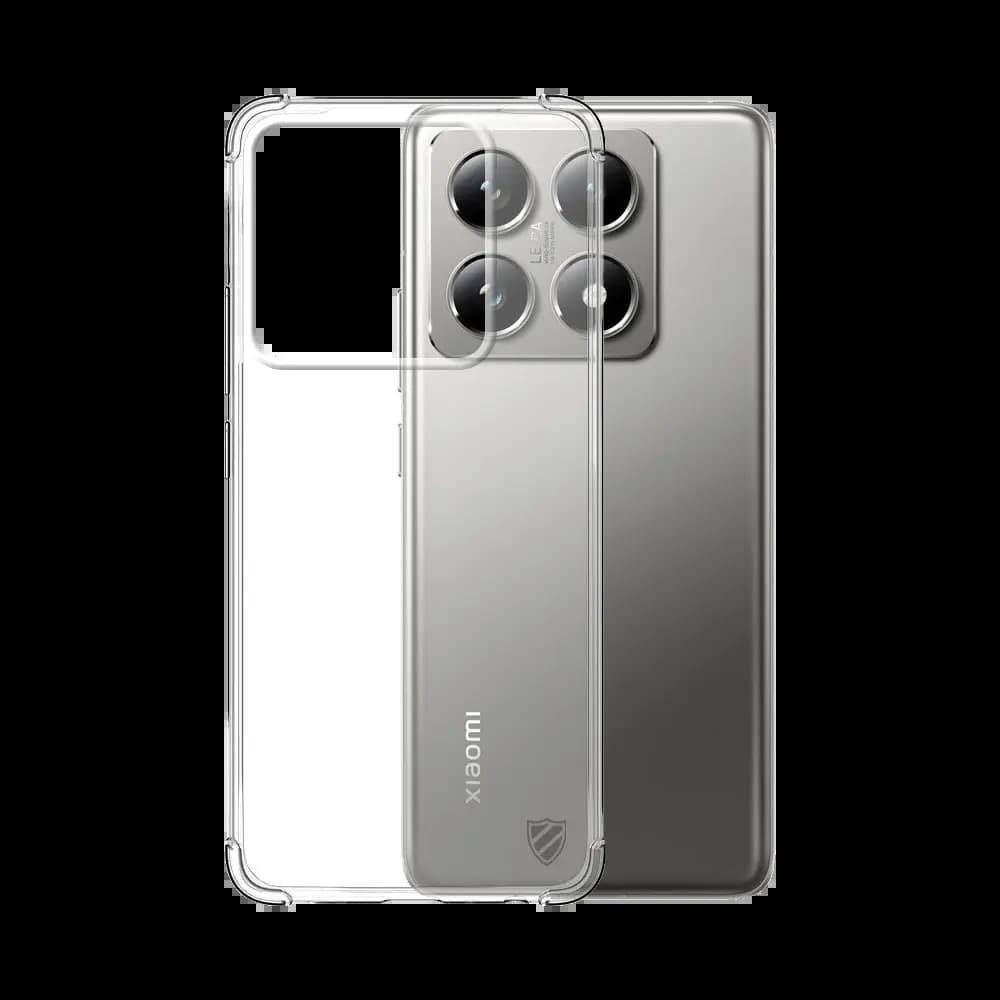 Coque Silicone Renforcée PROTECT pour Xiaomi 14T Pro Transparent
