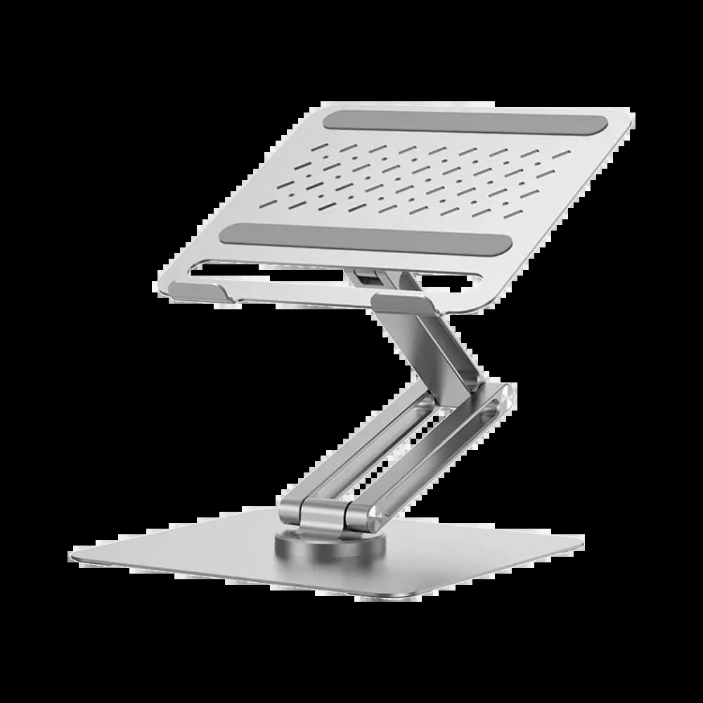 Support pour Tablette et Ordinateur Portable Wiwu Rotatif & Pliable Argent