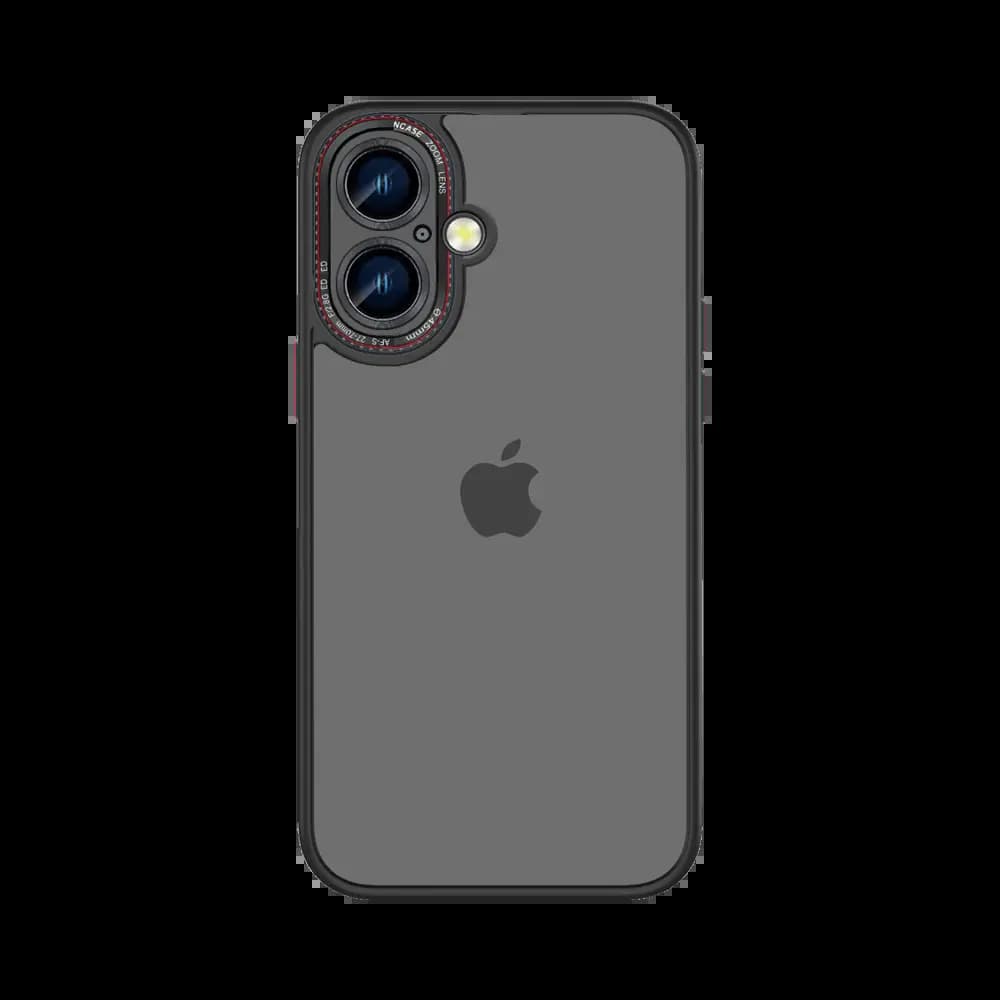 Coque de Protection Canon Lens JMGOKIT pour Apple iPhone 17 Noir