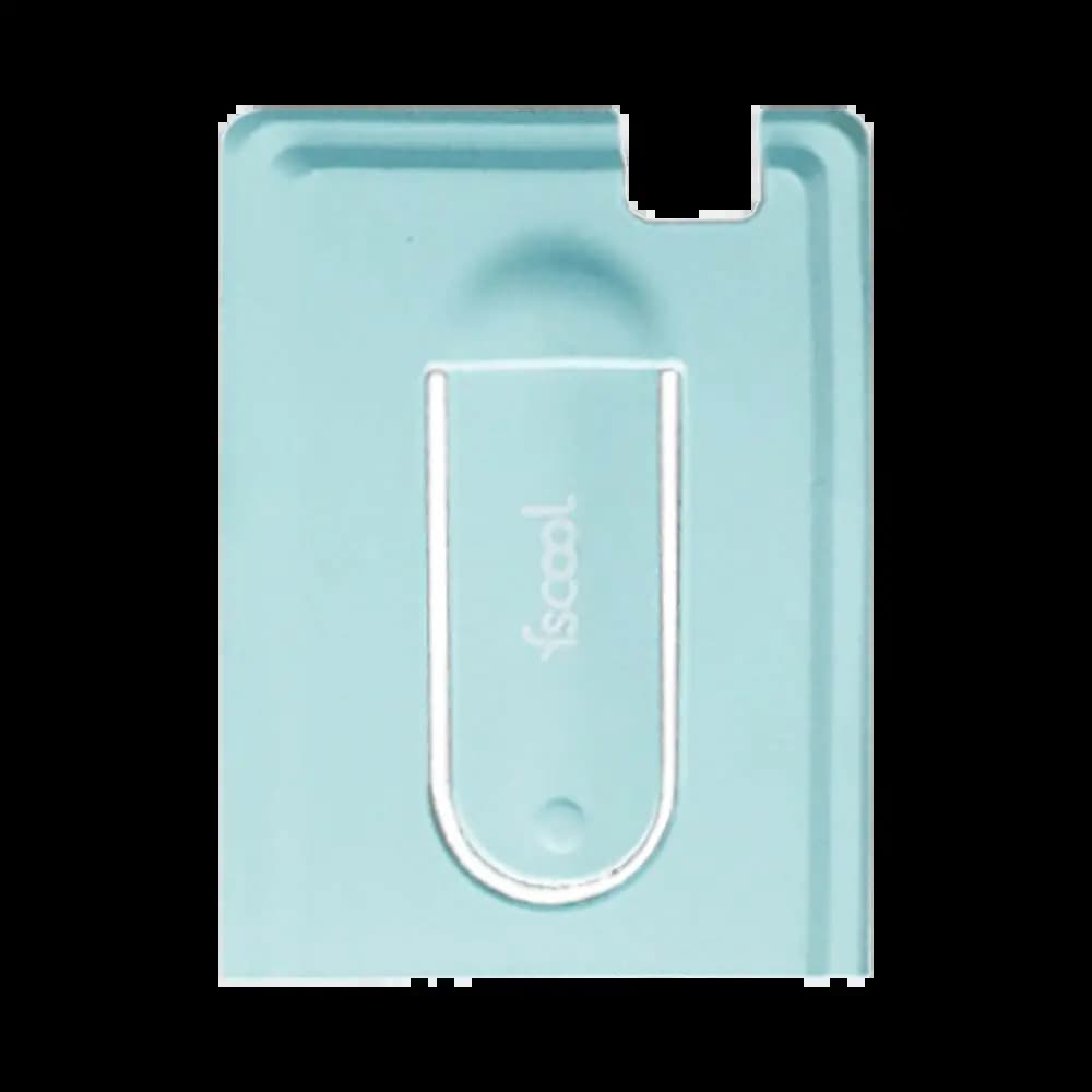 Porte-Cartes Silicone fscool M3 (Adhésif) Bleu