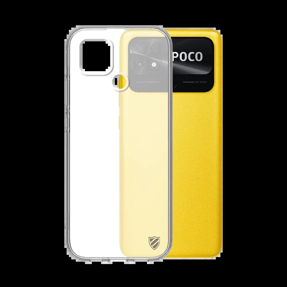 Coque silicone Xiaomi Poco C40 PROTECT - Transparent