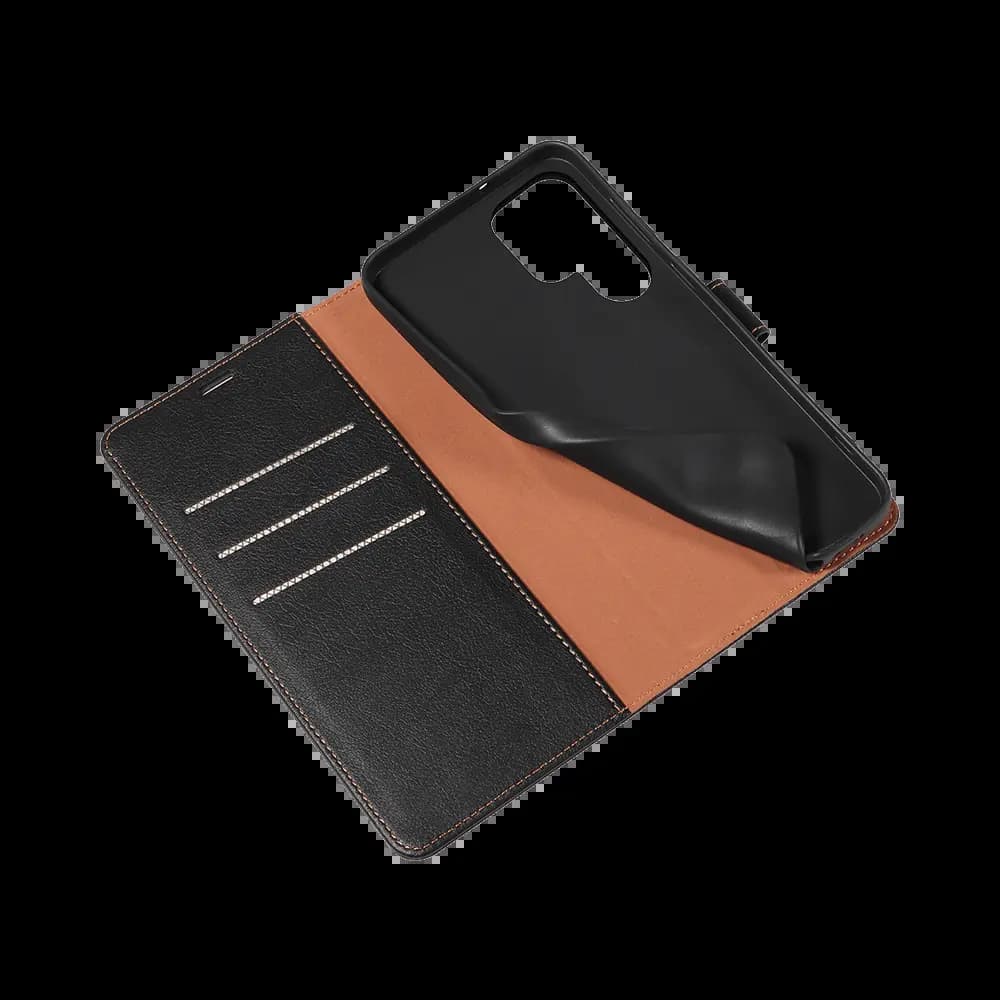 Housse folio anti-RFID Samsung Galaxy S26 Ultra – PROTECT IP011 Noir