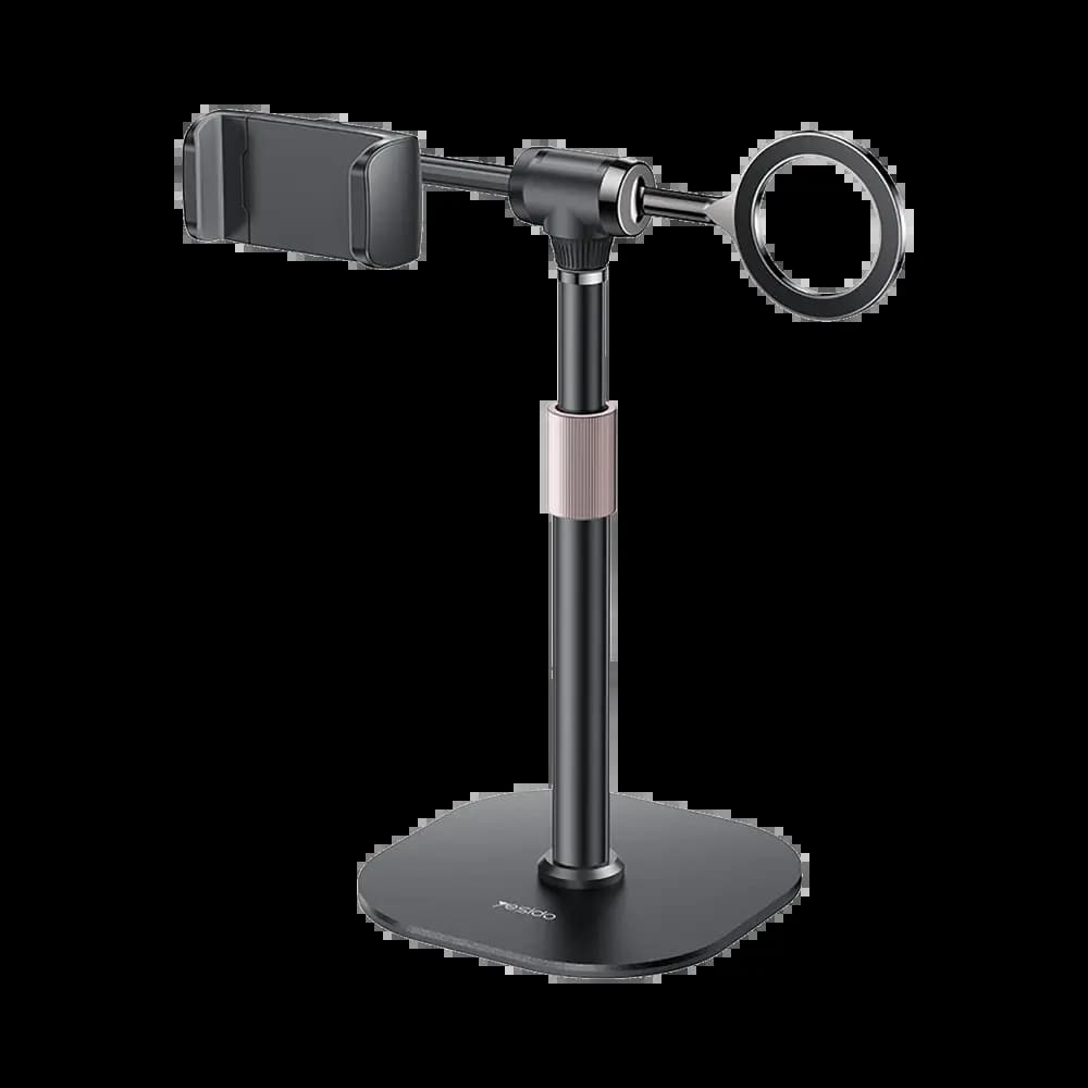 Support pour Smartphone Yesido Double Fonction Noir