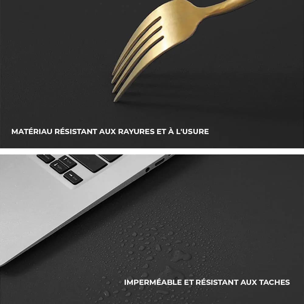 Tapis de Bureau Marron