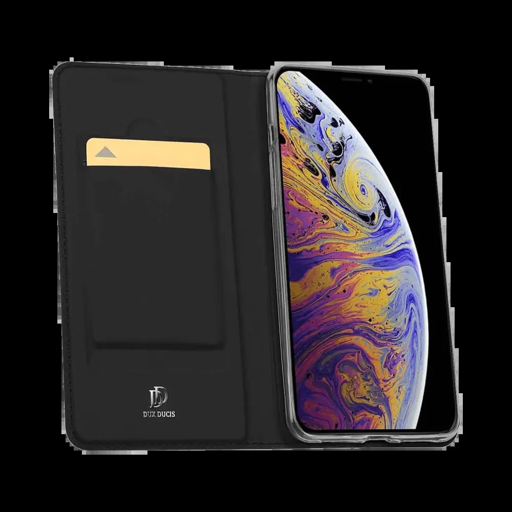 Housse folio iPhone 11 porte-carte – Dux Ducis Skin Pro Noir