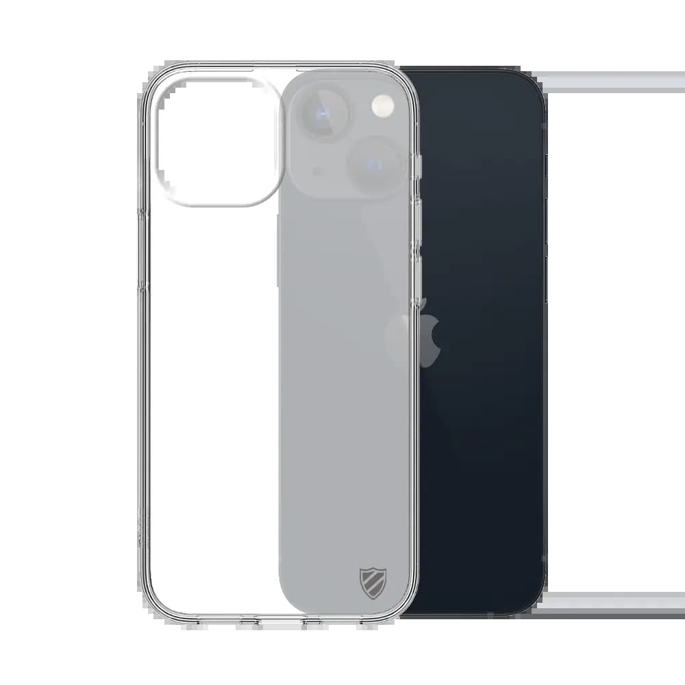 Coque Silicone PROTECT pour Apple iPhone 13 Mini Transparent