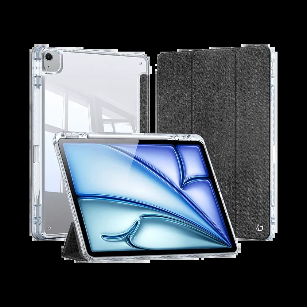 Housse de Protection Dux Ducis pour Apple iPad Pro 12.9" (3e, 4e, 5e & 6e génération) & iPad Air 13 M2 Noir