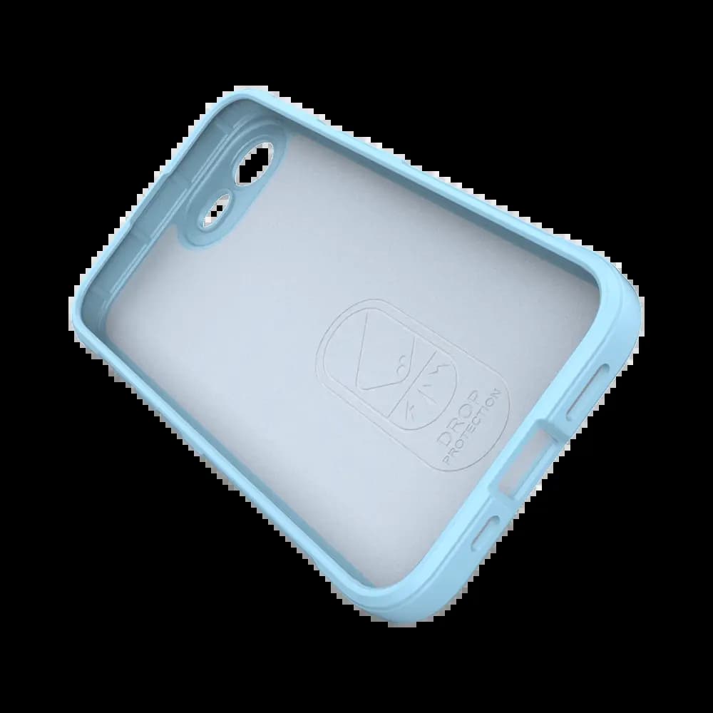 Coque de protection antichoc renforcée – Apple iPhone 16e – PROTECT IX008 Bleu Clair