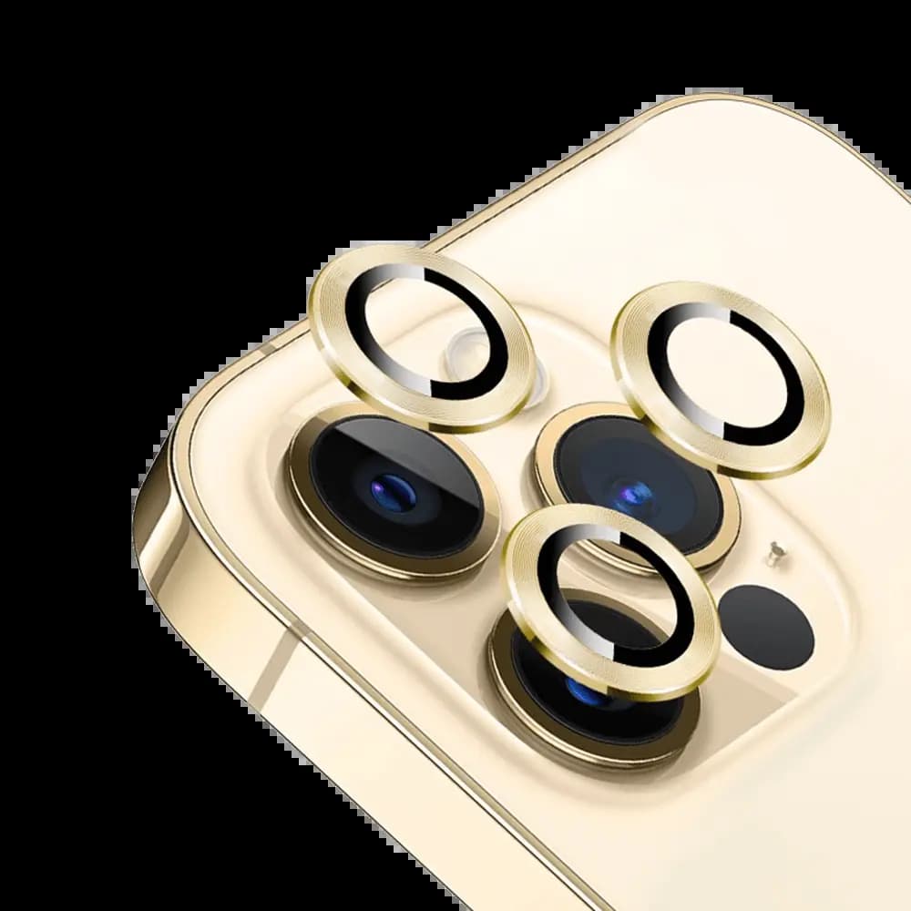 Protection lentille caméra iPhone 13 Pro Max / 13 Pro - Gold