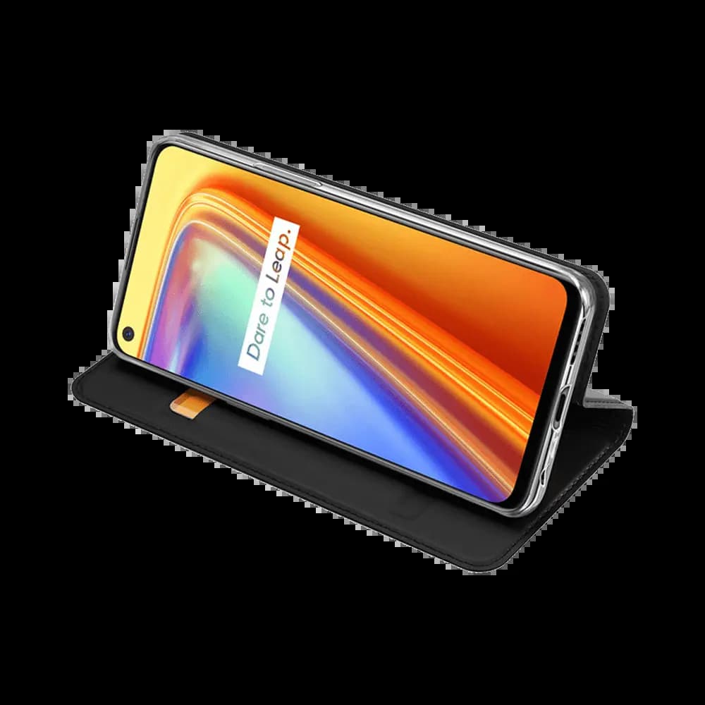 Housse folio Realme 7 porte-carte – Dux Ducis Skin Pro Noir