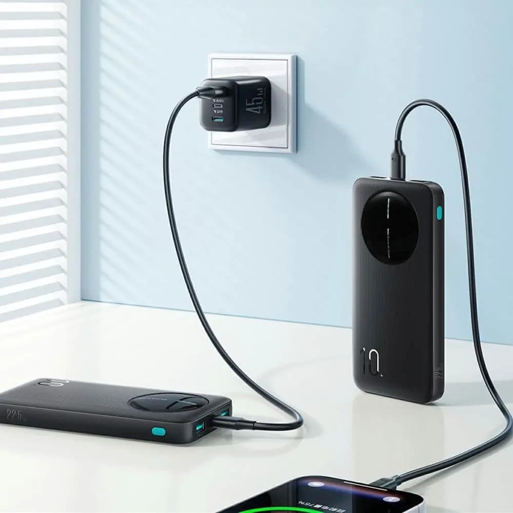 Batterie Externe Power Bank JOYROOM JR-PBF12 PRO 10000mAh 22.5W Noir