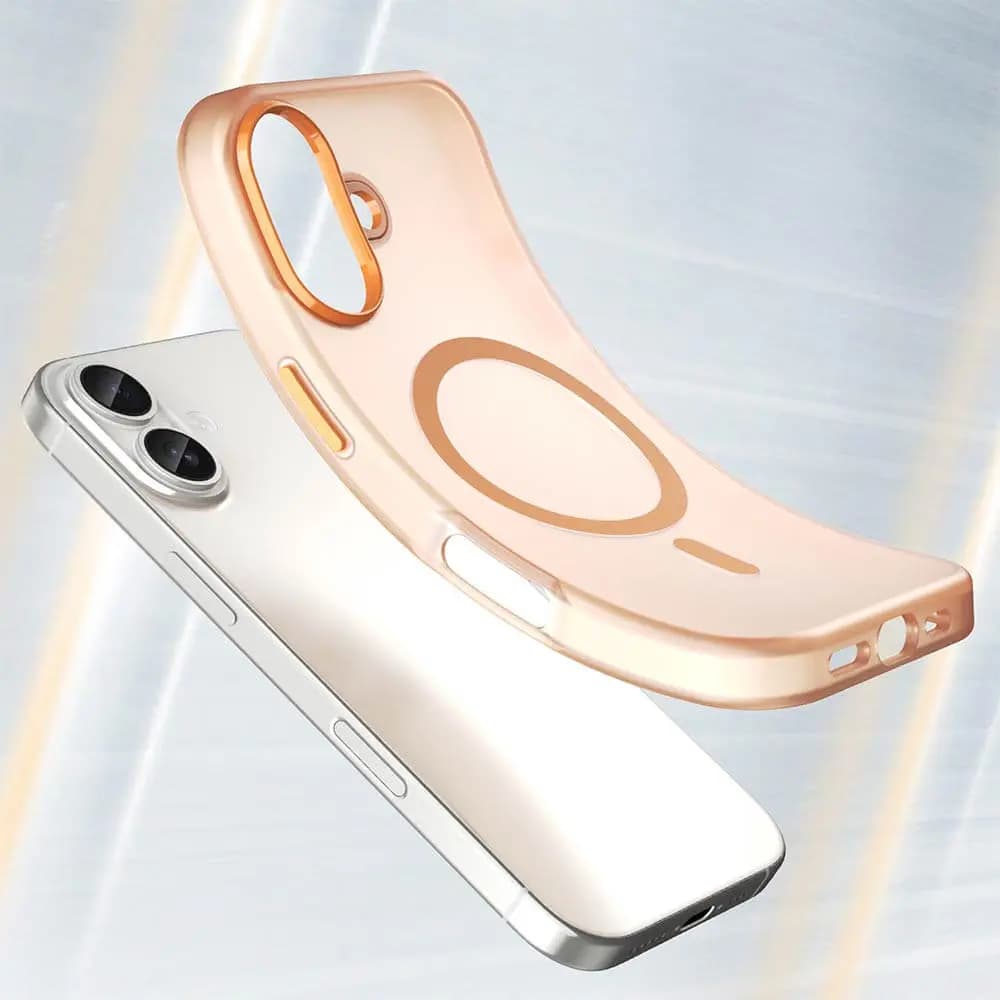 Coque de Protection MagSafe PROTECT pour Apple iPhone 17 Orange
