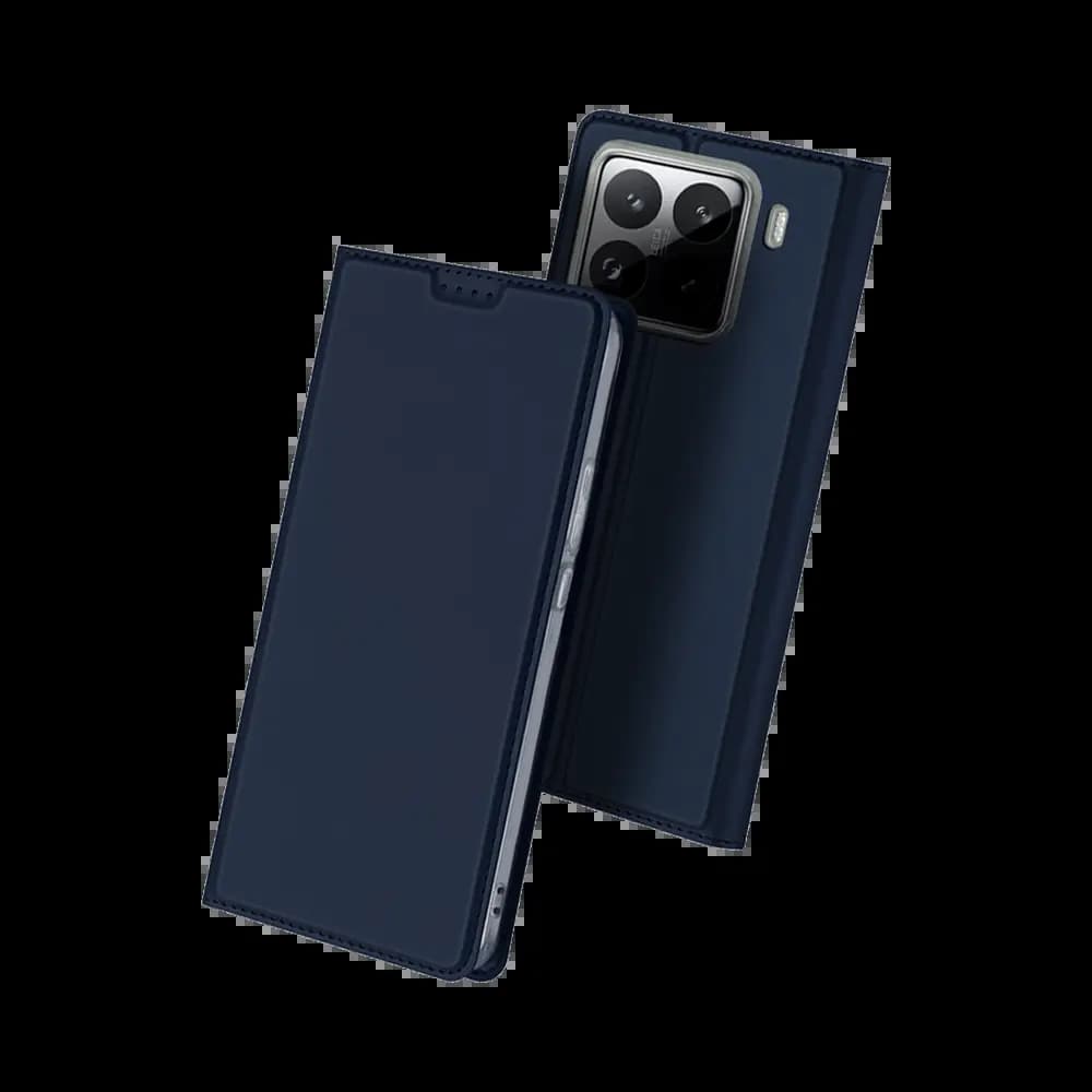 Housse folio Xiaomi 15 Pro porte-carte – Dux Ducis Skin Pro Bleu