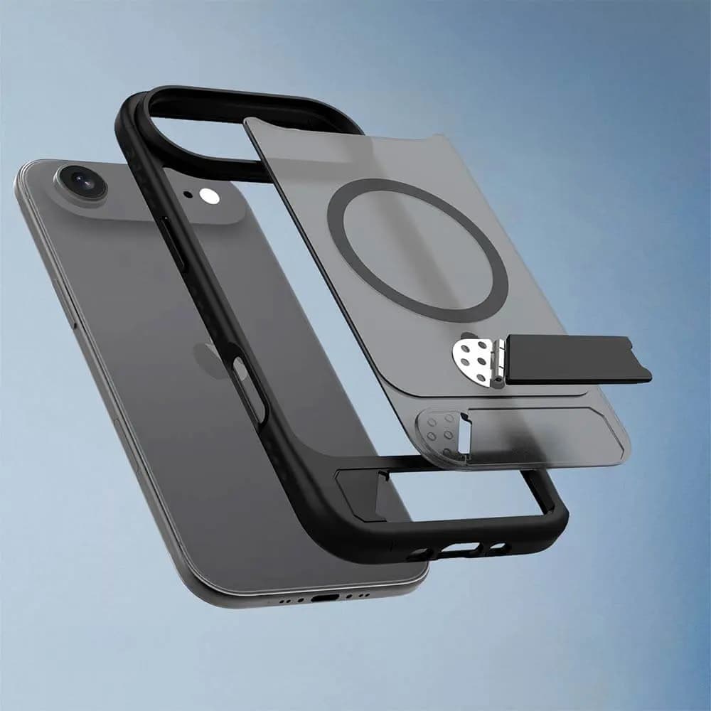 Coque de Protection MagSafe avec Support PROTECT pour Apple iPhone Air Noir