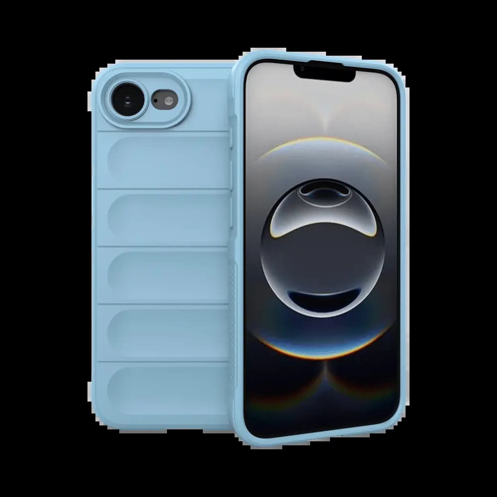 Coque de protection antichoc renforcée – Apple iPhone 16e – PROTECT IX008 Bleu Clair