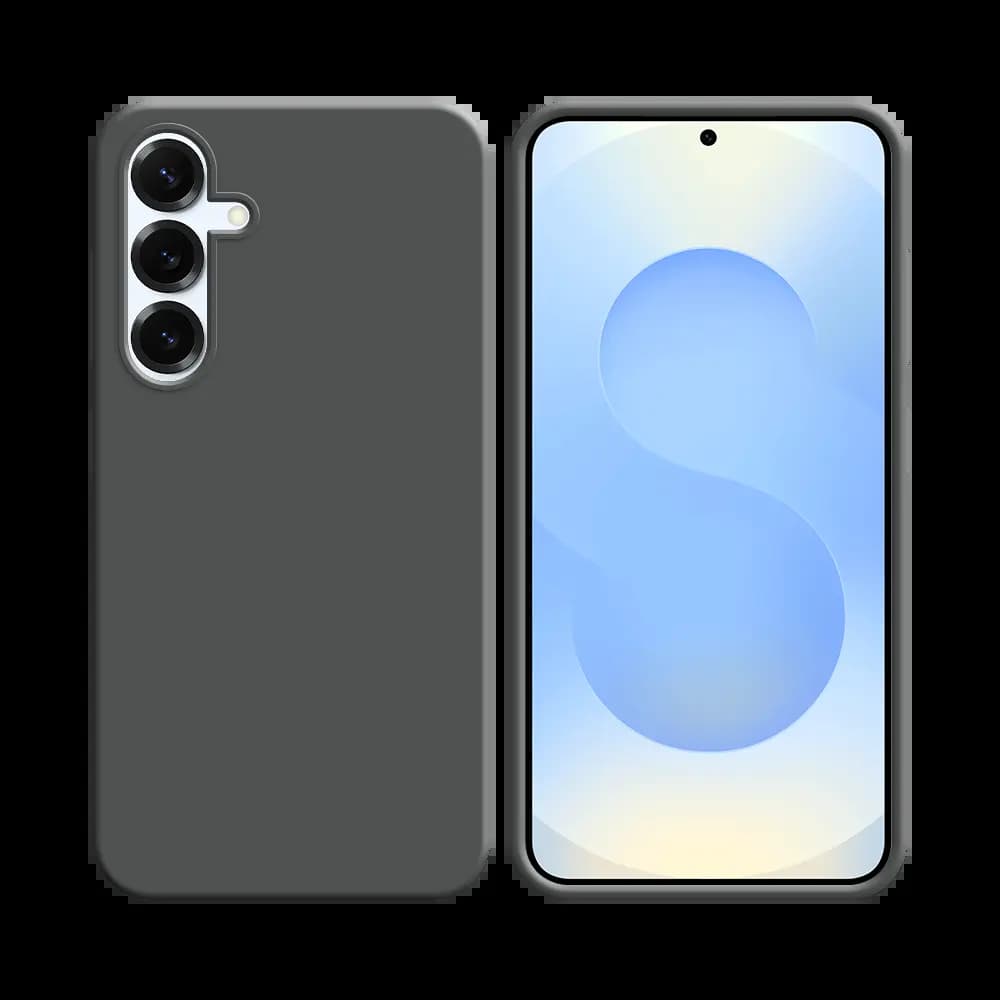 Coque silicone Samsung Galaxy S25+ - Gris