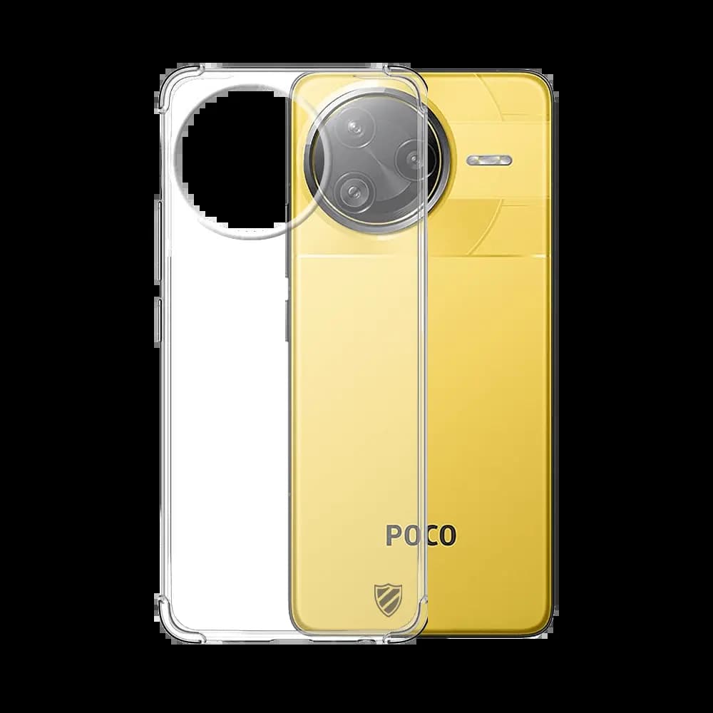 Coque Silicone Renforcée PROTECT pour Xiaomi Poco F7 Ultra Transparent
