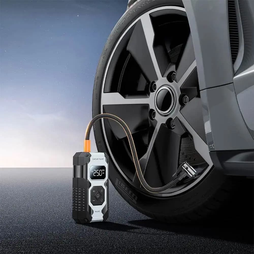 Mini Pompe Électrique Yesido 7800mAh Noir