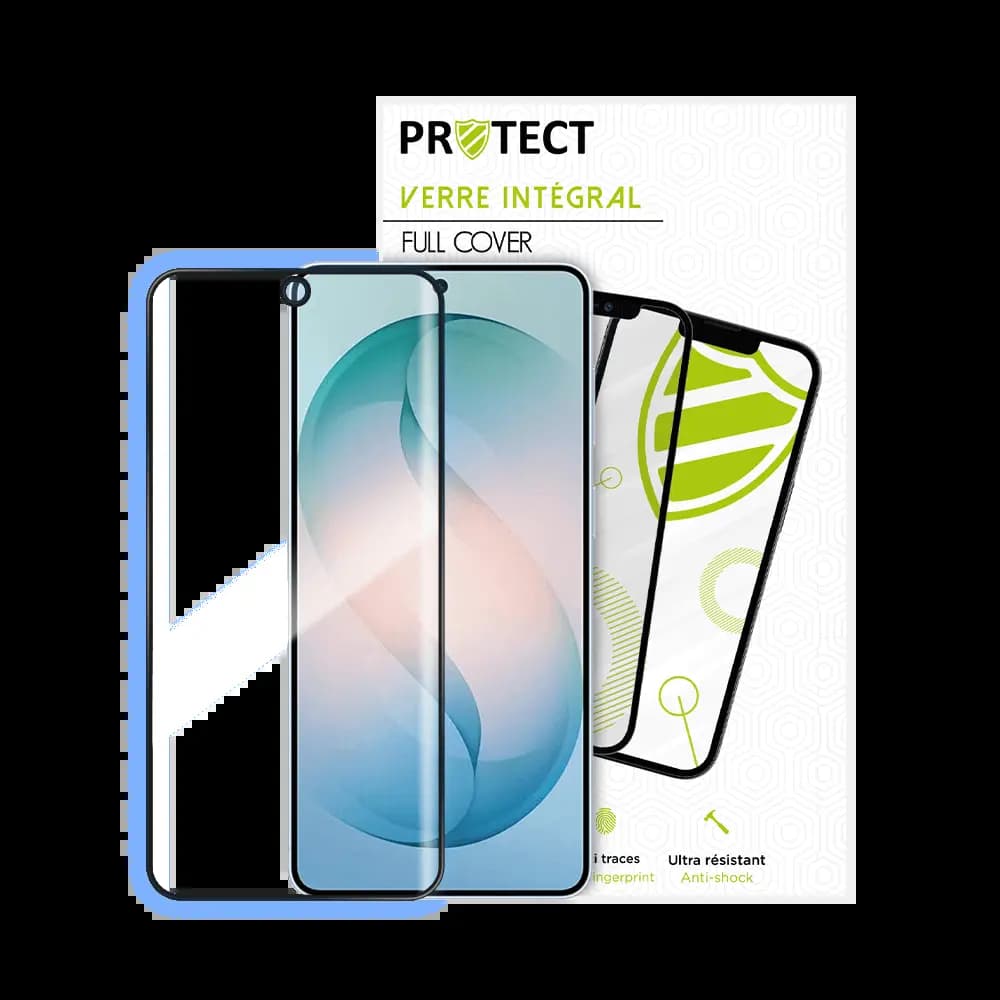 Verre trempé intégral 5D 9H – protection écran Samsung Galaxy S26+ – PROTECT Noir