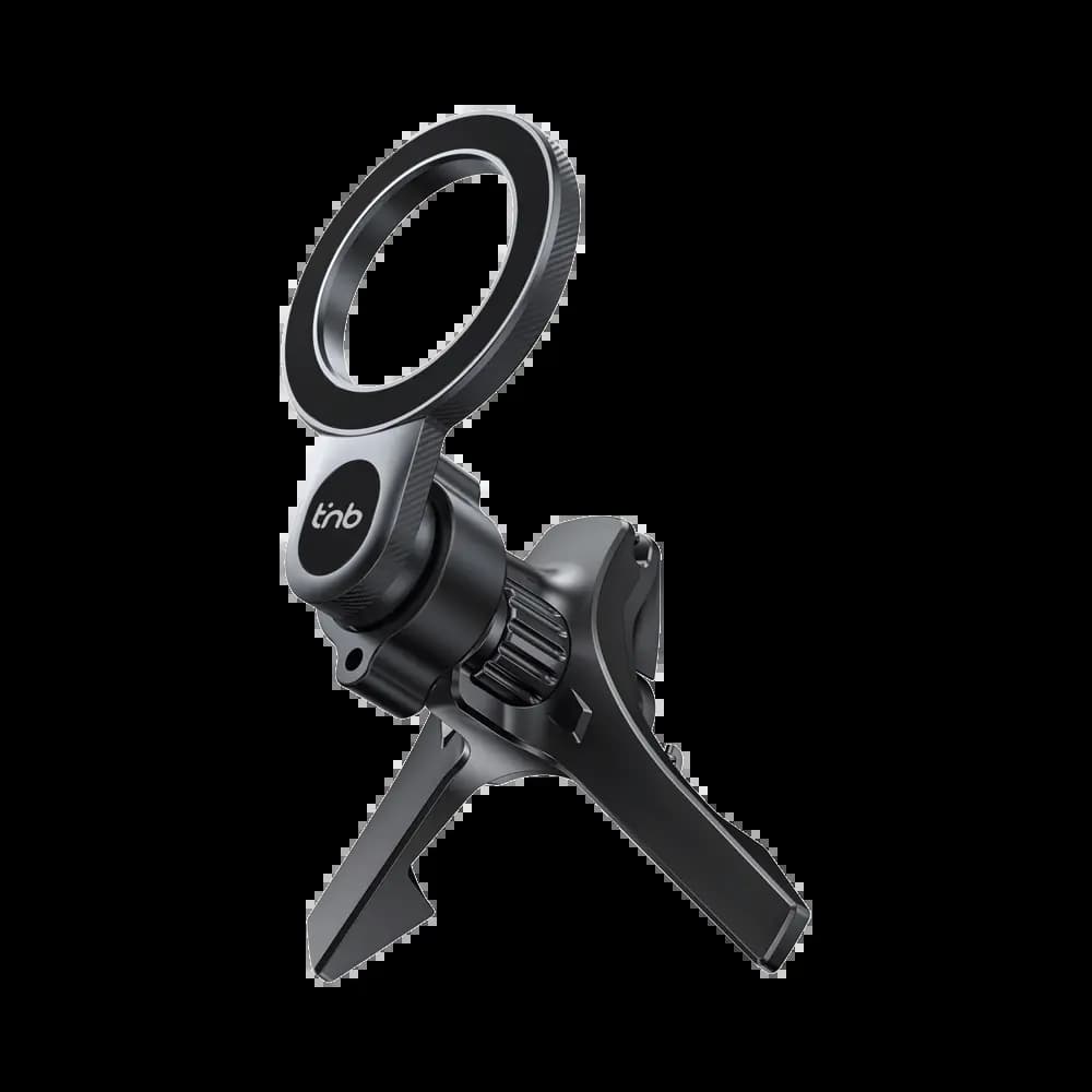 Support Smartphone Magnétique pour Voiture T'nb CARMAGSFBK pour Grille d'Aération Noir