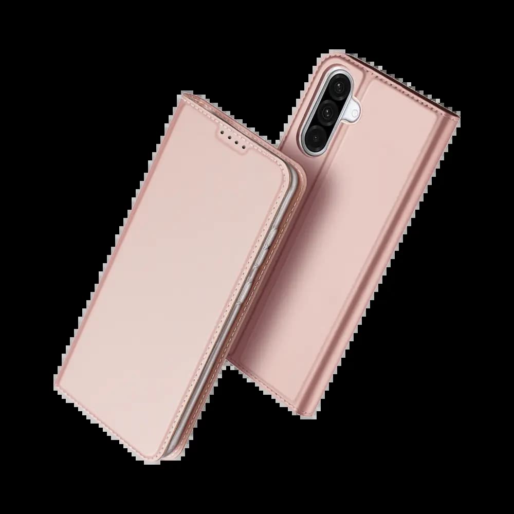 Housse folio pour Samsung Galaxy A36 5G / Galaxy A56 5G – Dux Ducis Skin Pro Rose