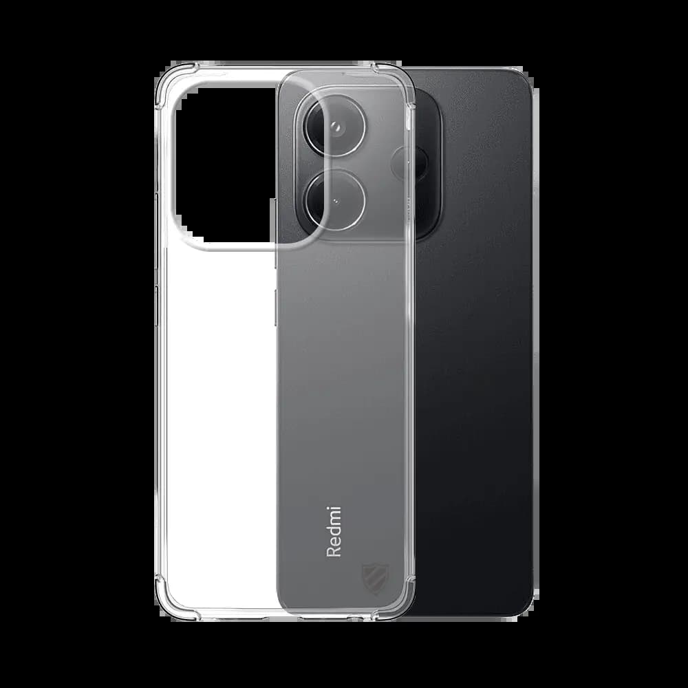 Coque Silicone Renforcée PROTECT pour Xiaomi Redmi Note 14 4G Transparent
