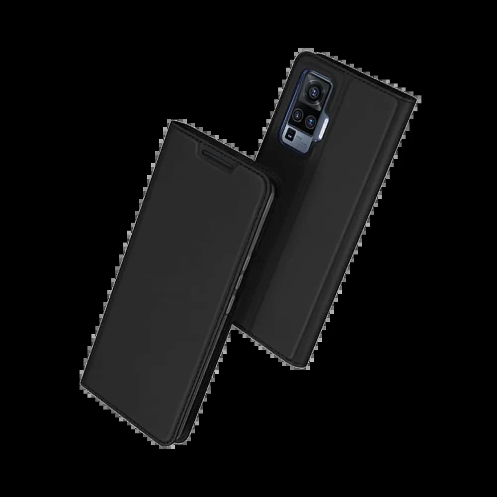 Housse folio Vivo X51 porte-carte – Dux Ducis Skin Pro Noir