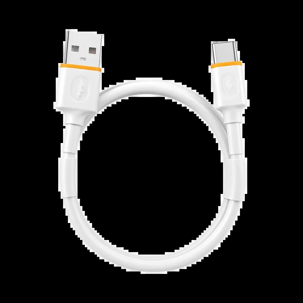 Câble de charge USB vers USB-C 3A (1m) – d-power F6005 Blanc