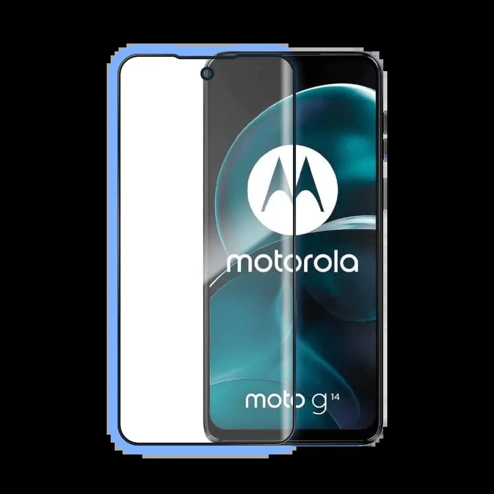 Verre Trempé Intégral PROTECT pour Motorola Moto G14 Noir